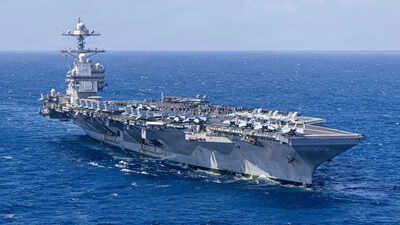 US cutting firepower near Iran? Supercarrier USS Gerald R Ford set to exit Middle East: Report