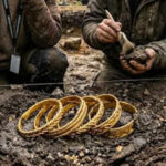 This 1,000-year-old Viking treasure found in Denmark contains nearly pure gold arm rings