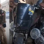 Train-like horn on Hero HF Deluxe! Watch police testing it in viral video
