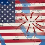 Trump’s cryptic Gulf map with red arrows at Iran sparks fresh war fears