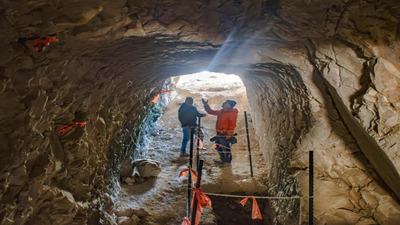 Mysterious, ancient tunnel found with unknown age near ramat Rachel, on the outskirts of southern Jerusalem