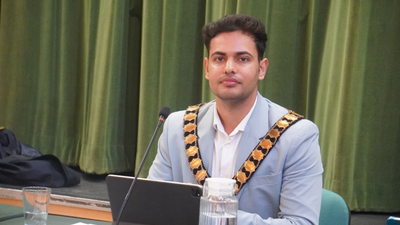 23-year-old Tushar Kumar becomes UK’s youngest Indian-origin mayor in Borehamwood