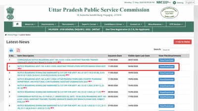 UPPSC releases APO Mains Exam 2026 schedule for June examinations; check here