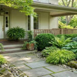How to brighten a shady front garden bed without adding more flowers