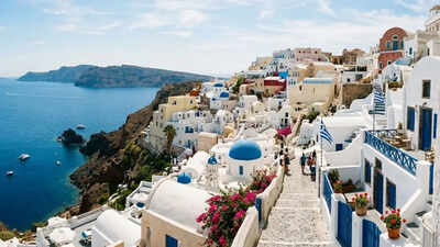 Why are Greek island houses painted blue and white: The surprising history has more to do with survival than beauty