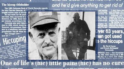 World’s longest hiccup case ever recorded: The man who hiccupped more than 430 million times over 68 years