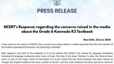 Class 6 Kannada textbook row: NCERT says 'Krishna' named after river, rejects 'saffronisation' charge