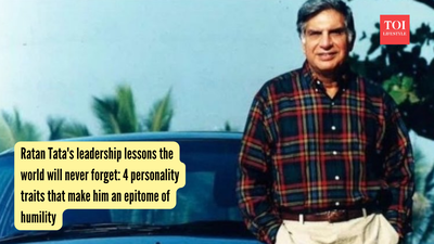 Ratan Tata's leadership lessons the world will never forget: 4 personality traits that make him an epitome of humility