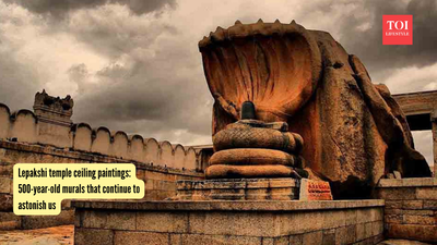 Lepakshi temple ceiling paintings: 500-year-old murals that continue to astonish us