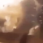 Watch: Iranian missiles strike near US Fifth Fleet HQ in Bahrain