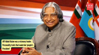 APJ Abdul Kalam was a visionary leader: Personality traits that made him 'people's President'