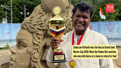 Sudarsan Pattnaik wins the Russia Grand Sand Master Cup 2026: Meet the Padma Shri awardee, who once did chores at a home in return for food
