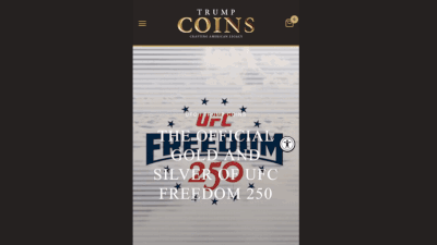 Trump Coins: Silver and gold medallions bearing Trump's face, 'designed' by him, cost up to $12,000