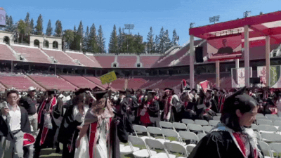 Watch: Stanford students boo Sundar Pichai, walk out during Google CEO's commencement speech