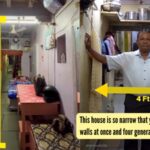 This house is so narrow that you can touch both walls at once and four generations call it home |