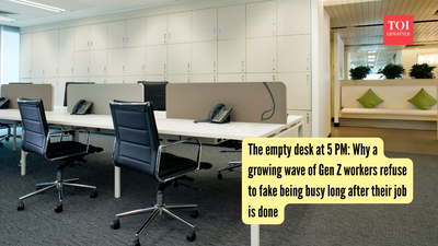 The empty desk at 5 PM: Why a growing wave of Gen Z workers refuse to fake being busy long after their job is done |