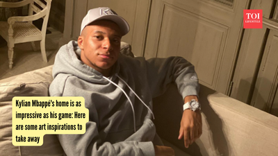 Kylian Mbappé's home is as impressive as his game: Here are some art inspirations to take away