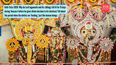Rath Yatra 2026: Why do Lord Jagannath and his siblings fall ill for 15 days during 'Anasara' before he gives divine darshan to his devotees? All about the period when the deities are 'healing,' just like human beings