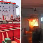 Fire Breaks Out On Tanker Carrying 24 Indians Near Strait Of Hormuz | WATCH