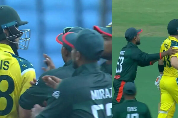 Heated moment! Nahid Rana angers Josh Inglis with fiery send-off during BAN vs AUS 1st ODI - Watch | Cricket News