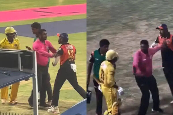 Watch: Tempers explode near dugout in thrilling T20 Mumbai League final at Wankhede | Cricket News