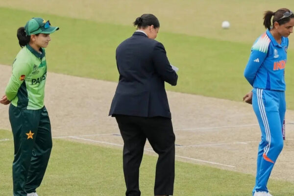 No handshake again! India's Harmanpreet Kaur, Pakistan's Fatima Sana avoid customary greeting at toss in Women's T20 World Cup | Cricket News