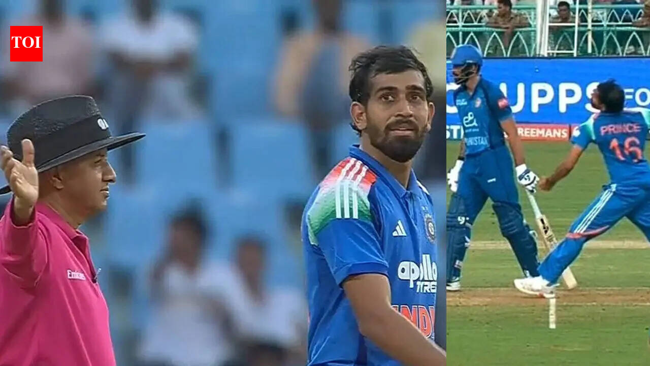 Prince Yadav's dream debut turns sour as maiden ODI wicket is ruled no-ball | Cricket News