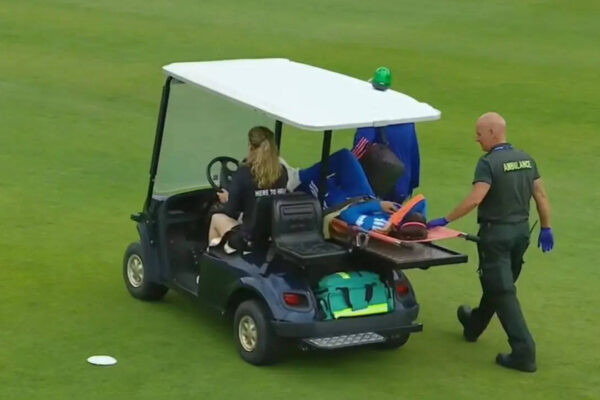 Worrying sight for India: Star spinner stretchered off after ankle injury against Netherlands in T20 World Cup | Cricket News