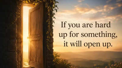 Korean proverb of the day: “If you are hard up for something, it will...” |