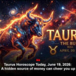 Taurus Horoscope Today, June 19, 2026: A hidden source of money can cheer you up