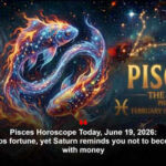 Pisces Horoscope Today, June 19, 2026: Jupiter helps fortune, yet Saturn reminds you not to become dreamy with money