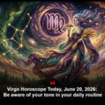 Virgo Horoscope Today, June 20, 2026: Be aware of your tone in your daily routine
