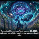 Aquarius Horoscope Today, June 20, 2026: Business people can benefit through a new partner, joint idea, or fresh offer