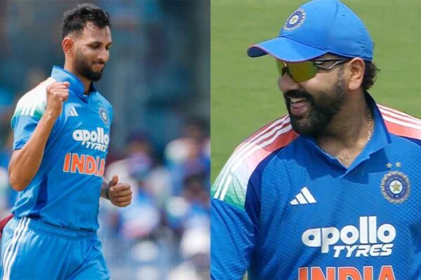 First time in India's 1078-ODI history! Rohit Sharma and Prasidh Krishna become first Indian pair to ... | Cricket News
