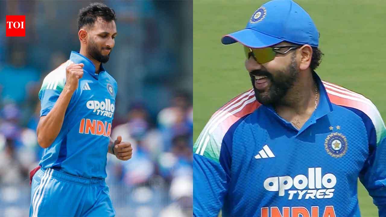 First time in India's 1078-ODI history! Rohit Sharma and Prasidh Krishna become first Indian pair to ... | Cricket News