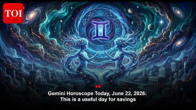 Gemini Horoscope Today, June 22, 2026: This is a useful day for savings