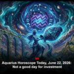 Aquarius Horoscope Today, June 22, 2026: Not a good day for investment