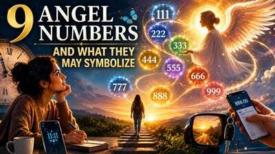 9 Angel numbers and what they may symbolize