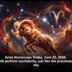 Aries Horoscope Today, June 22, 2026: Employees will perform confidently, just like the promises made by the sky