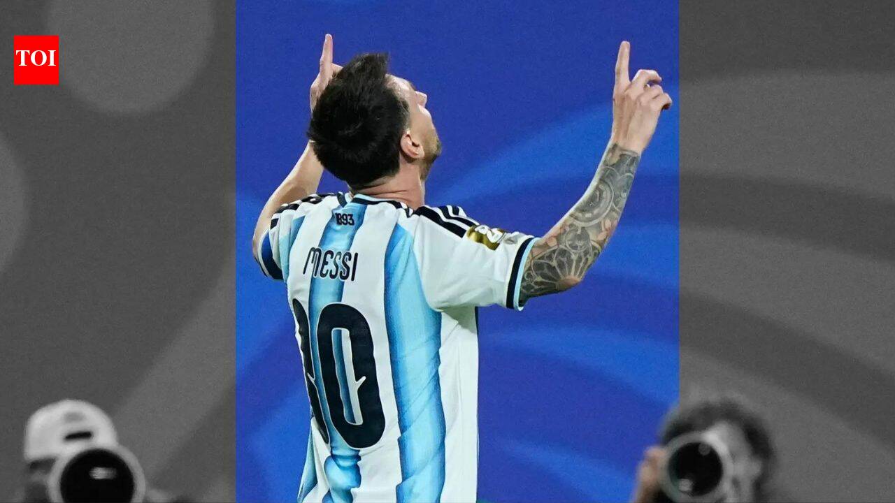 Lionel Messi scripts FIFA World Cup history, becomes first player ever to... | Football News