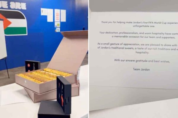 FIFA World Cup: Jordan leave gifts, sweets and thank-you note after tournament exit - WATCH | Football News