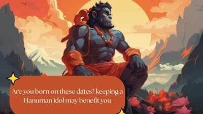 Are you born on these dates? keeping a Hanuman idol may benefit you