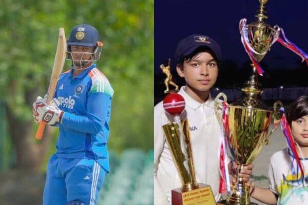 Vaibhav Sooryavanshi's reaction to brother Ashirvad's another century goes viral | Cricket News