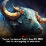 Taurus Horoscope Today, June 25, 2026: This is a strong day for education