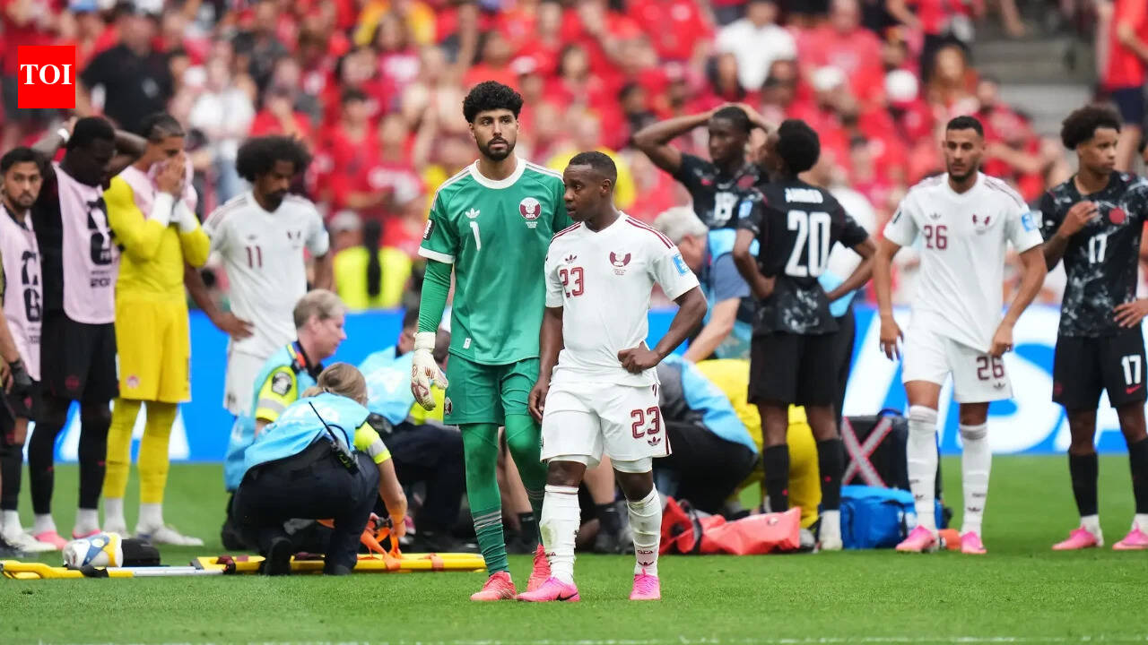 FIFA World Cup: Qatar's Assim Madibo banned for five games over leg-break tackle | Football News