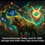 Taurus Horoscope Today, June 27, 2026: Savings look better than risky moves today