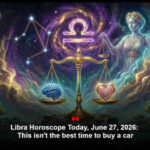 Libra Horoscope Today, June 27, 2026: This isn't the best time to buy a car