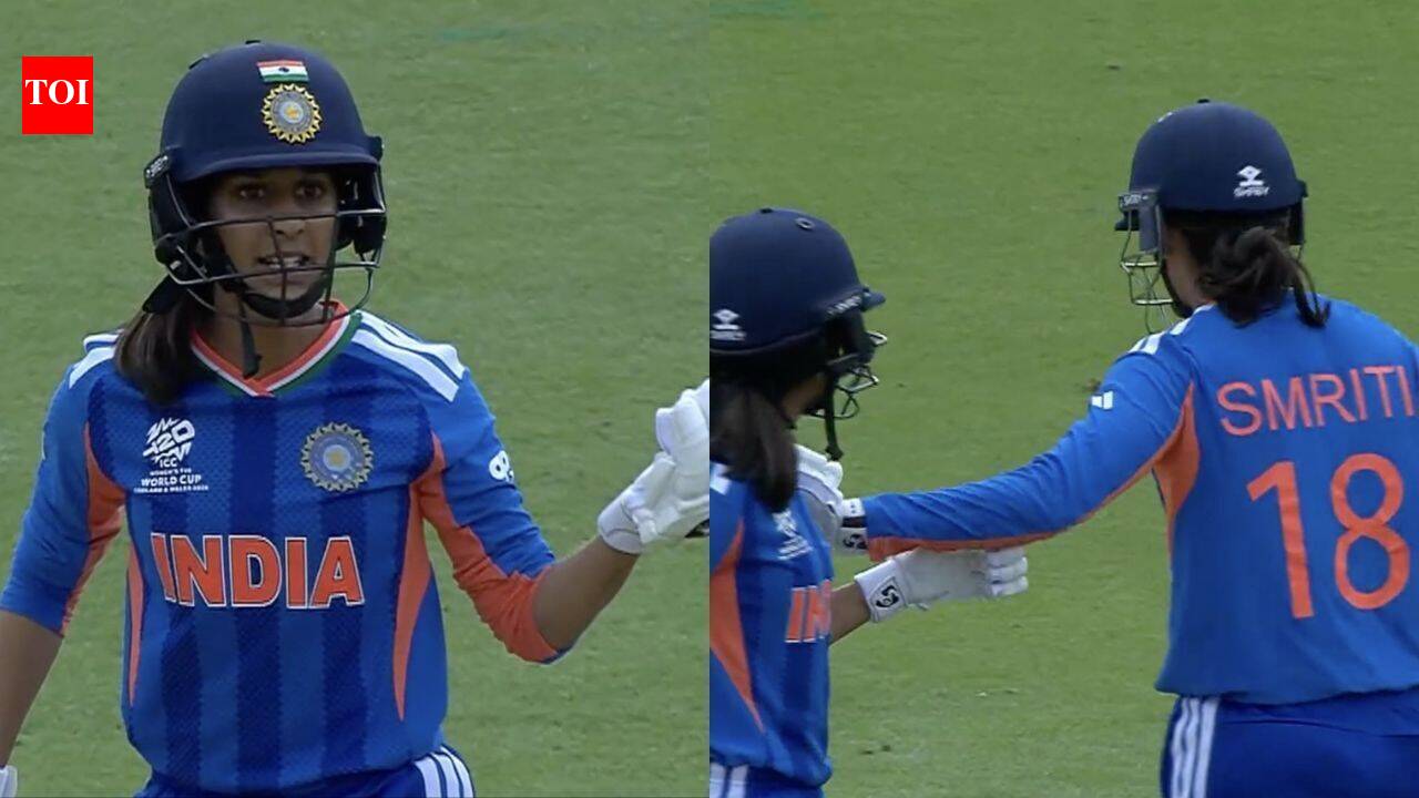 Drama! Smriti Mandhana, Jemimah Rodrigues involved in heated staredown after costly mix-up - Watch | Cricket News