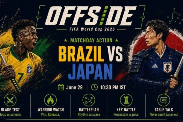 OFFSIDE | World Cup 2026: Can Japan go full Kill Bill on Brazil in Round of 32? | Football News