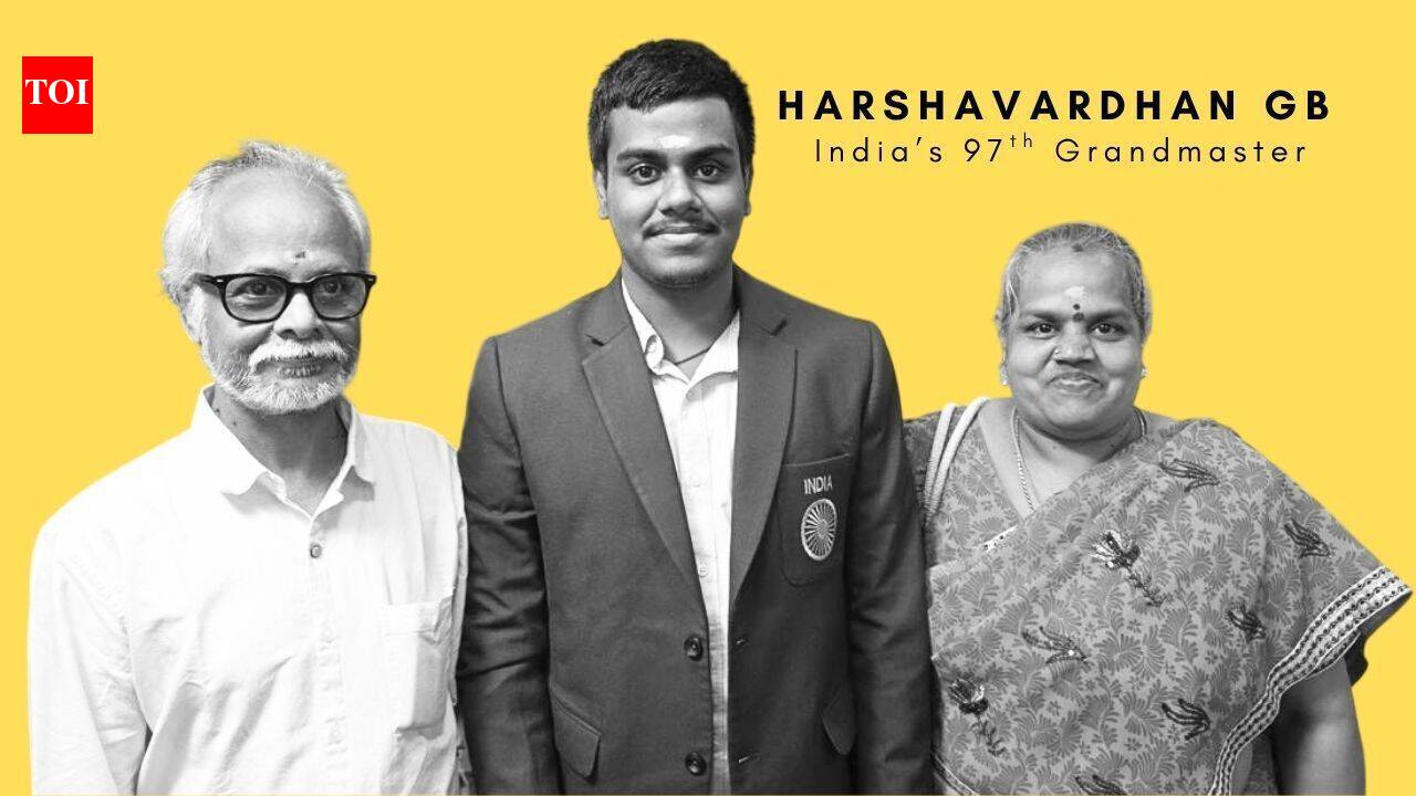 The making of India's 97th Chess Grandmaster Harshavardhan GB: A 'legend' among friends, now his parents' pride | Chess News